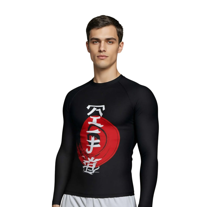 Black Edition Compression Rash Guard - Premium Rashguards | Combatra