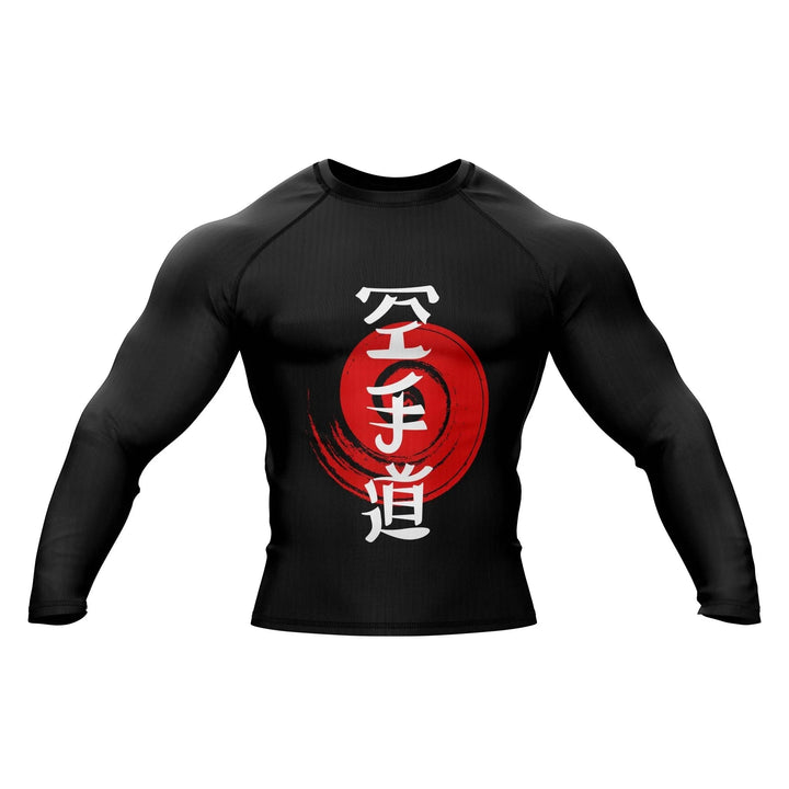 Black Edition Compression Rash Guard - Premium Rashguards | Combatra