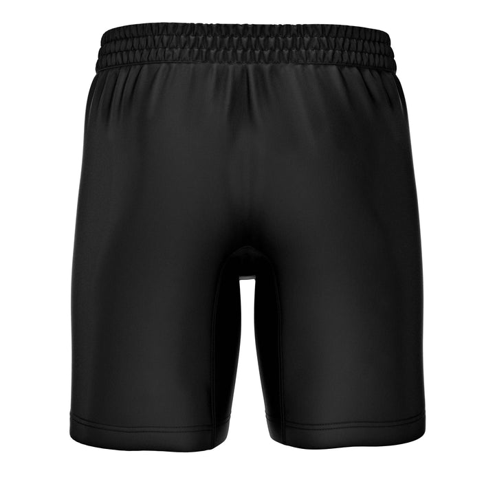 Black shorts on a white background