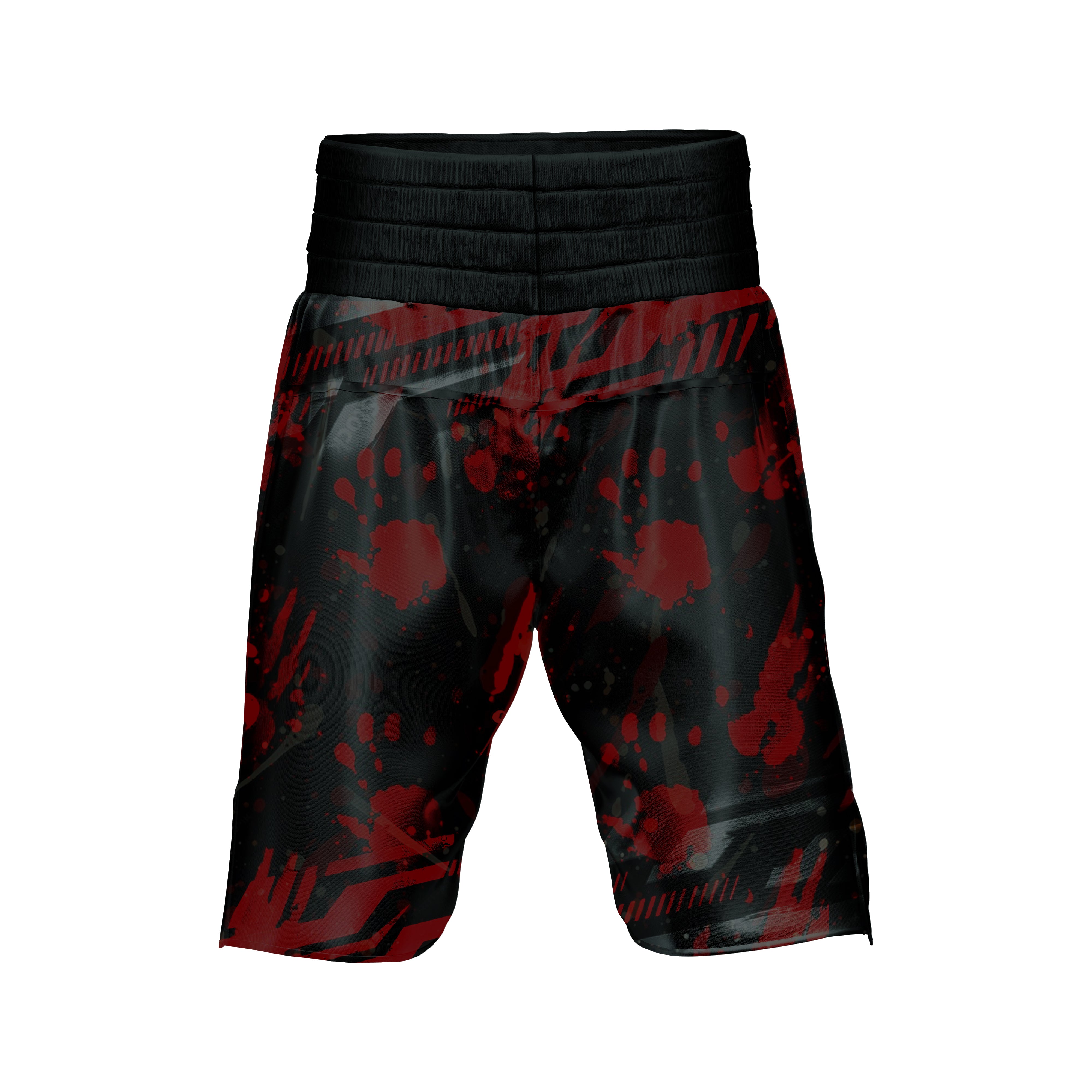 Handprint Black & Red Boxer Shorts