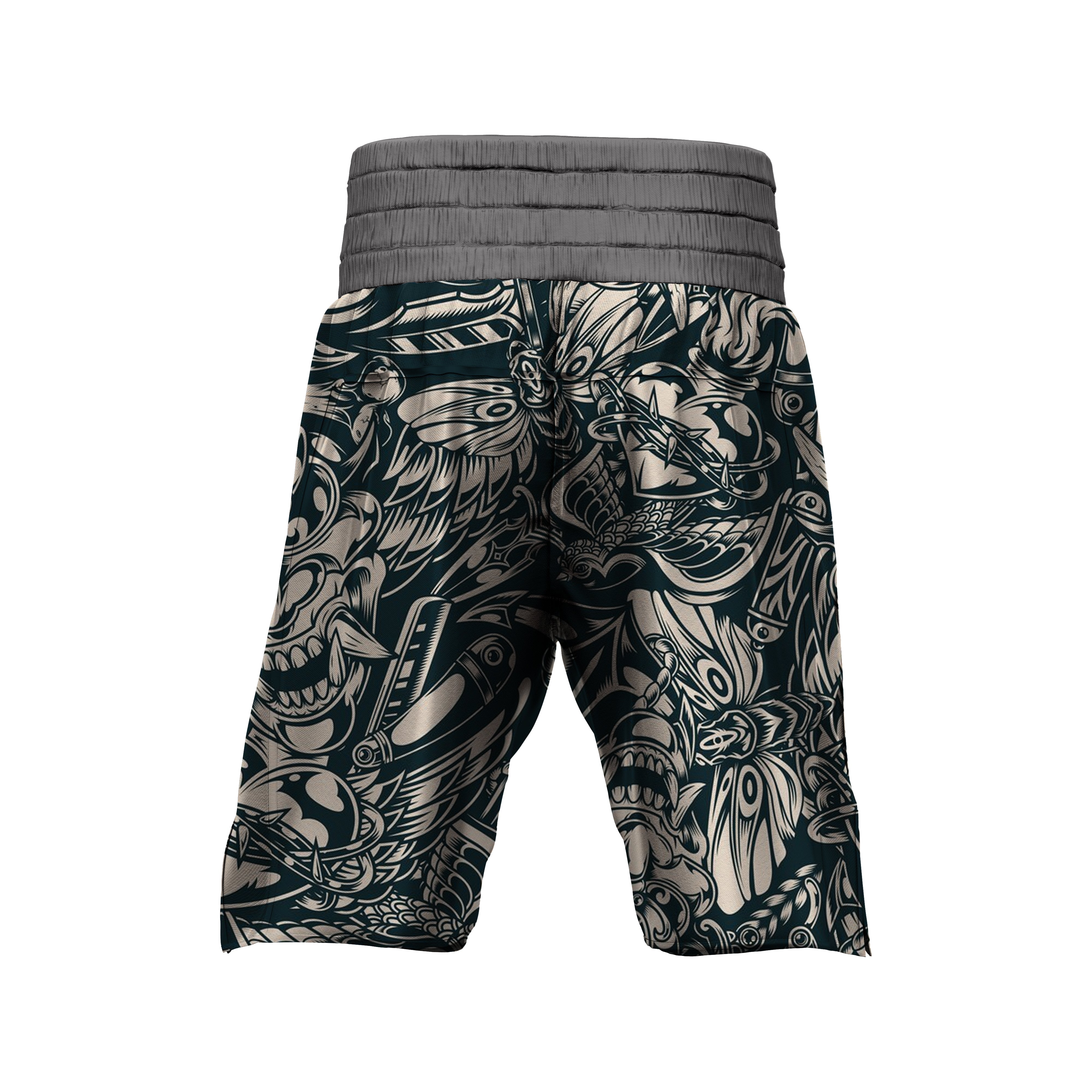 Tattoo Warrior Boxing Shorts