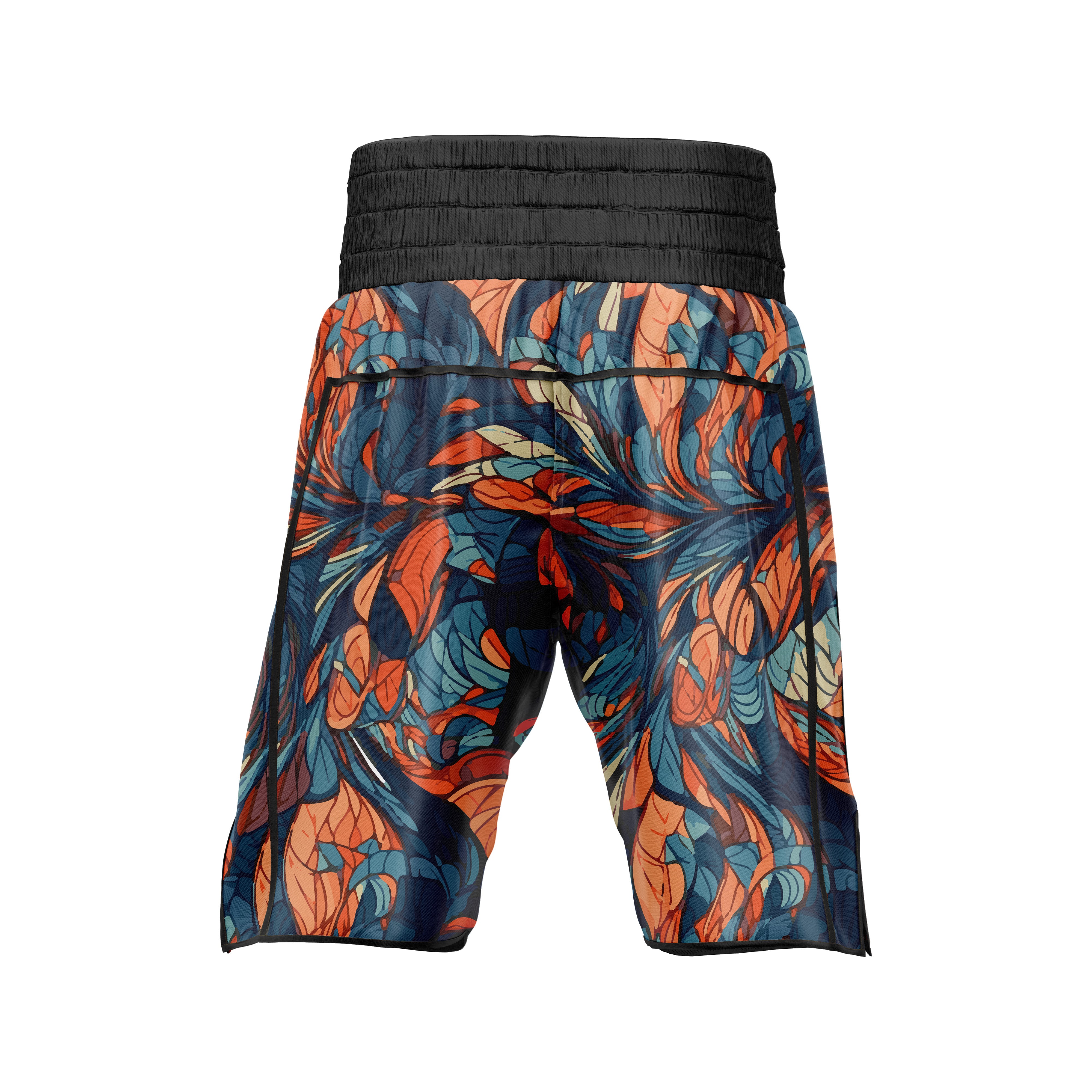 Feather Print Boxer Short