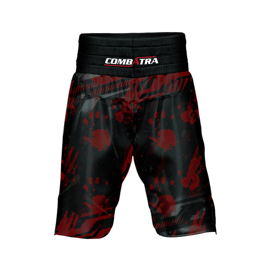 Handprint Black & Red Boxer Shorts - Combatra