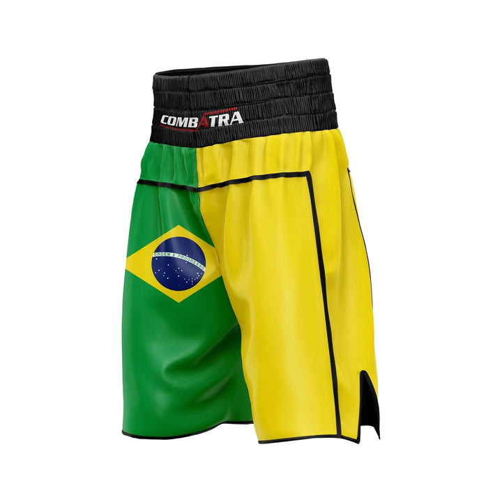 Brazil Flag Boxers: Patriotic wear for Men - Boxing Shorts | Combatra