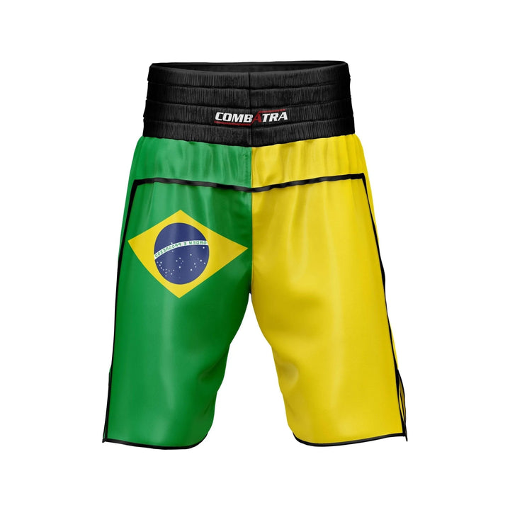 Brazil Flag Boxers: Patriotic wear for Men - Boxing Shorts | Combatra