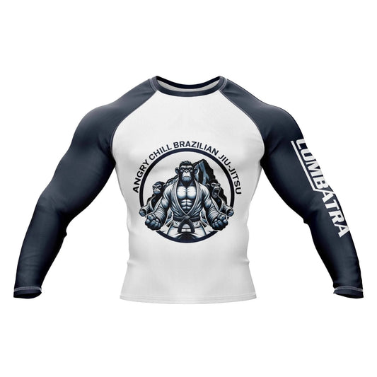 Brazilian Angry Chill Monkey Compression Rash Guard - Patriotic Rashguards | Combatra