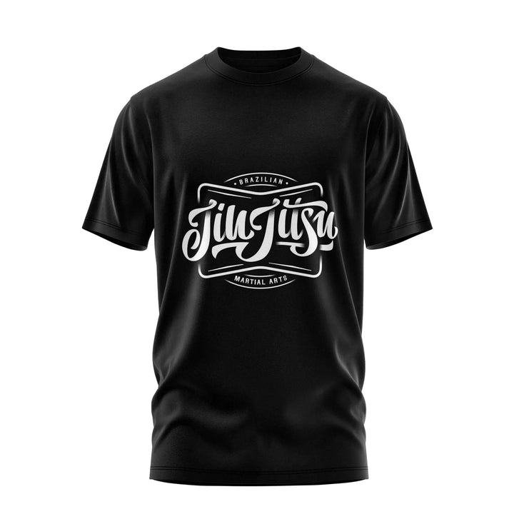 Brazilian Black Cotton Tee - Classic Style - Cotton Tees | Combatra
