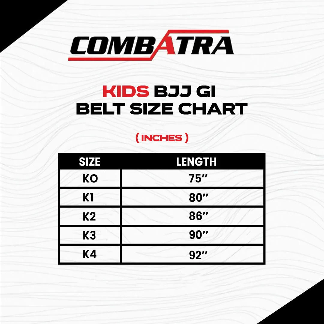 Brazilian Jiu Jitsu BJJ Sports Belt Kids - Belts | Combatra