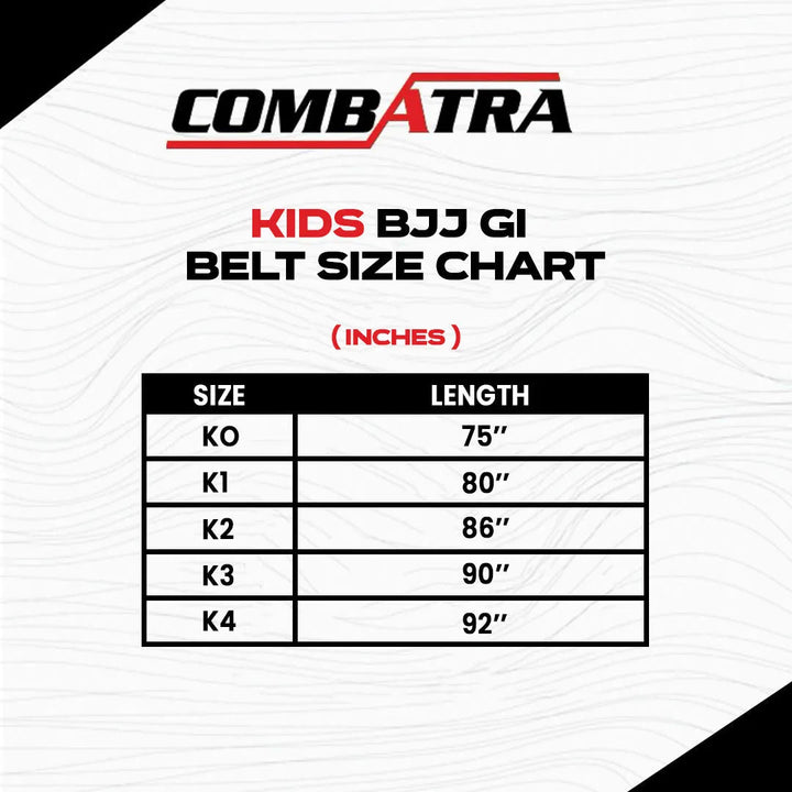 Brazilian Jiu Jitsu BJJ Sports Belt Kids - Belts | Combatra