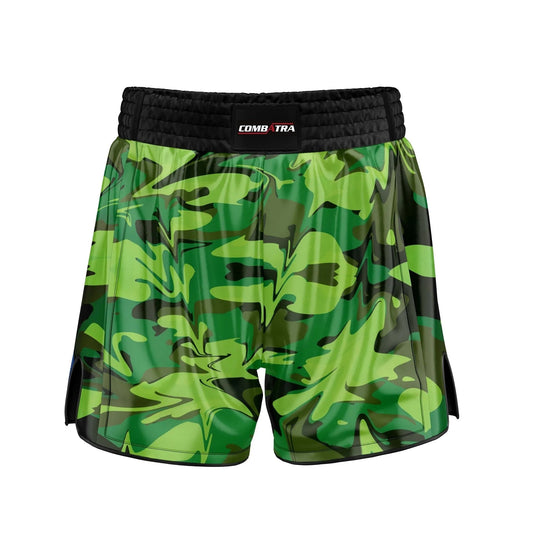Camo Battlefield Muay Thai Shorts - Muay Thai Shorts | Combatra
