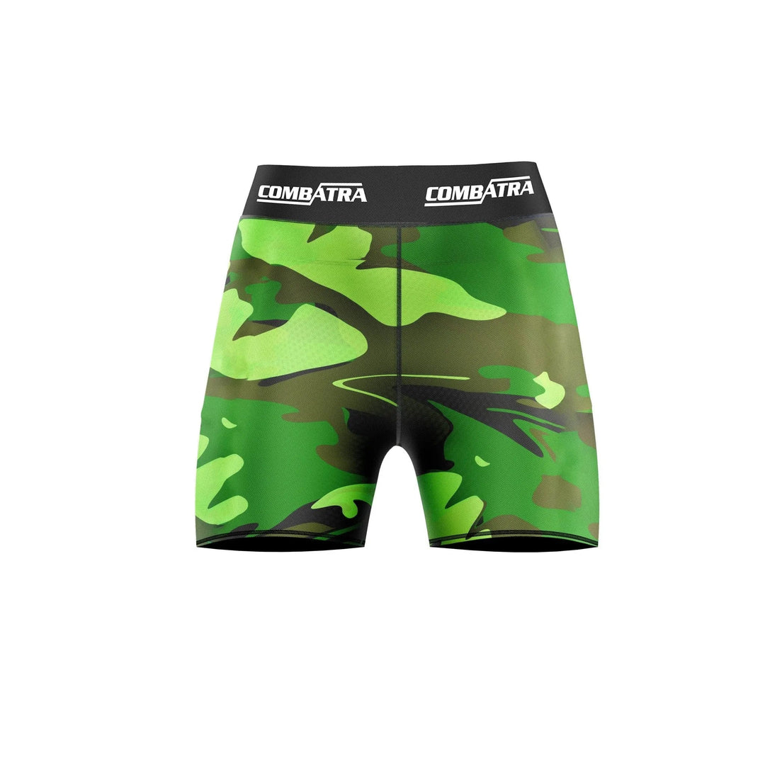Camo Women’s Battlefield Compression Shorts - Combat Shorts - Compression Shorts | Combatra