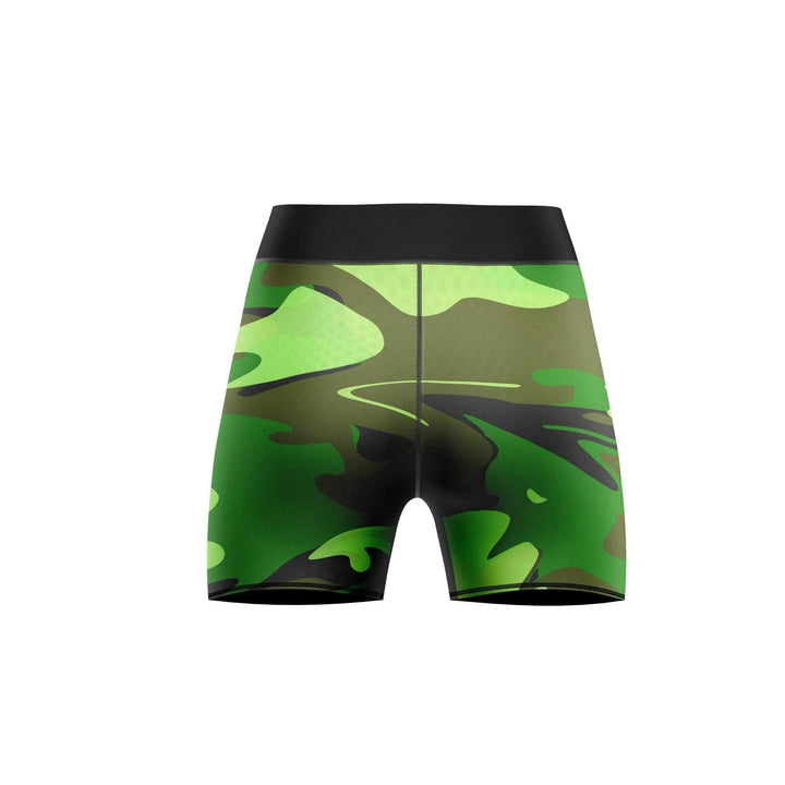 Camo Women’s Battlefield Compression Shorts - Combat Shorts - Compression Shorts | Combatra