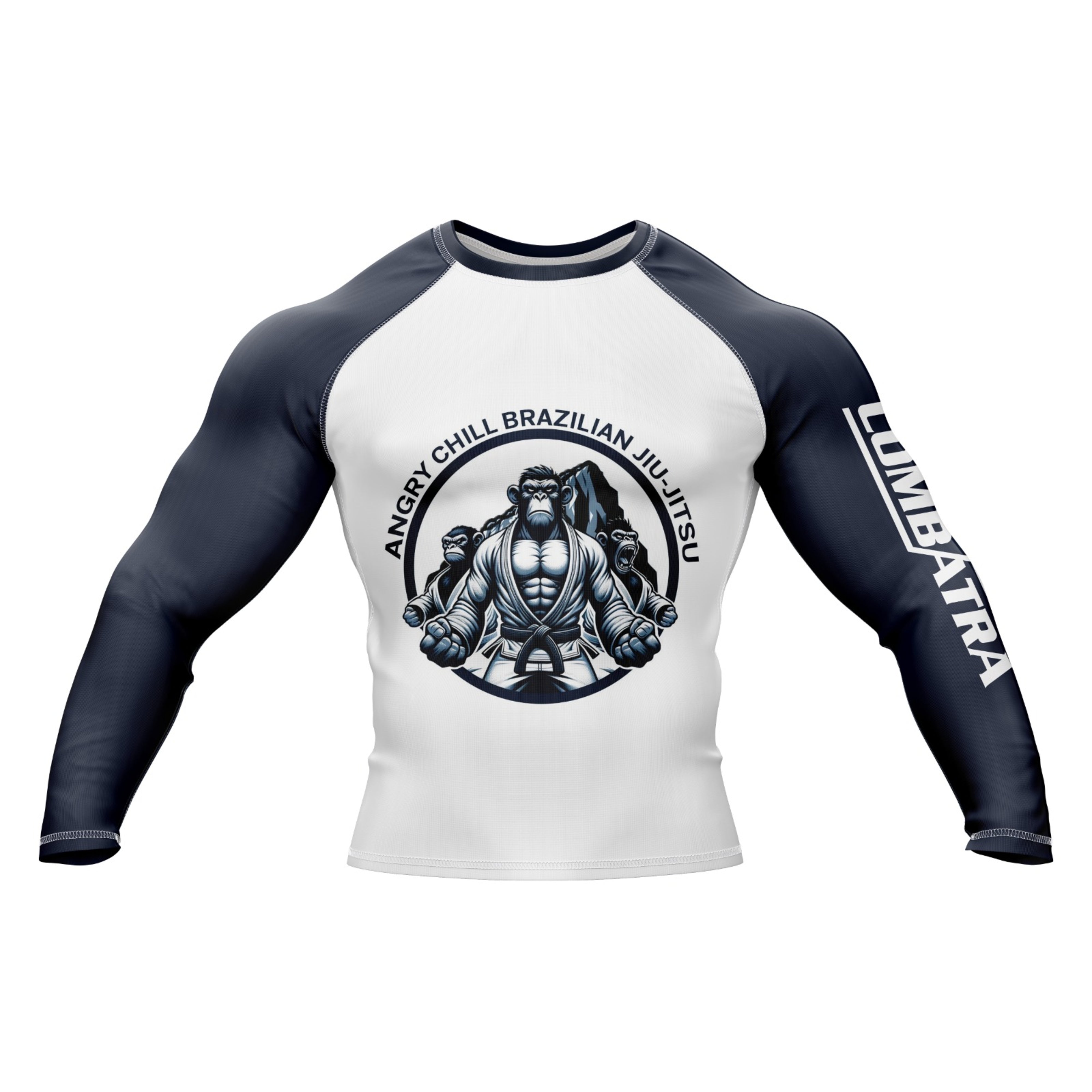 Brazilian Jiu Jitsu Chill Monkey Compression Rash Guard