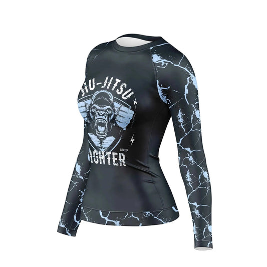Chill Monkey Compression Rash Guard For Women - Premium Rashguards | Combatra