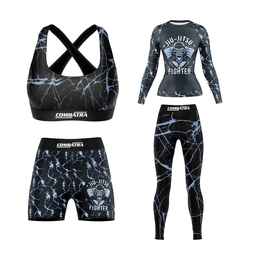 Chill Monkey Compression Rash Guard For Women - Premium Rashguards | Combatra