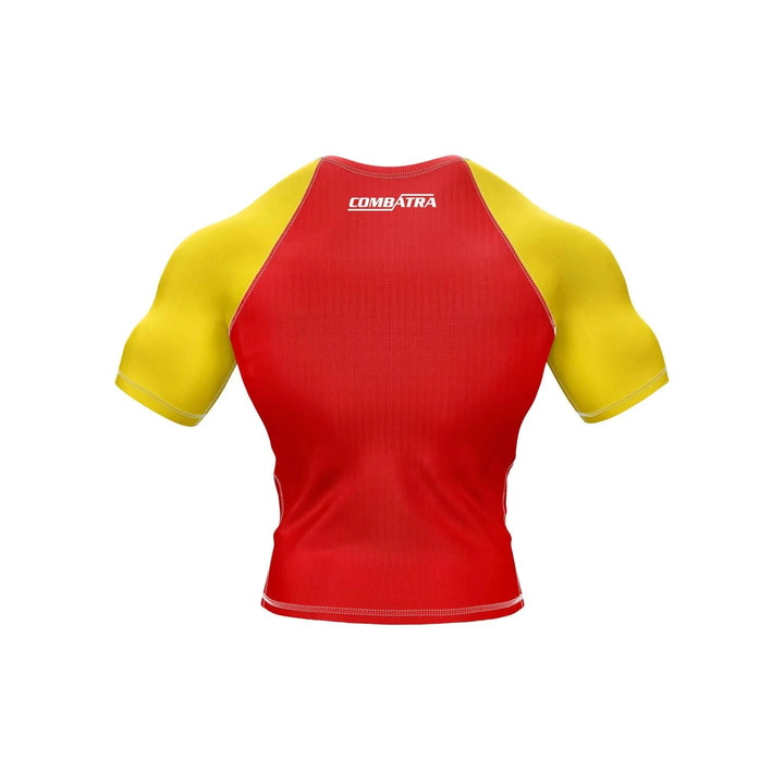 China Flag Compression Rash Guard - Patriotic Rashguards | Combatra