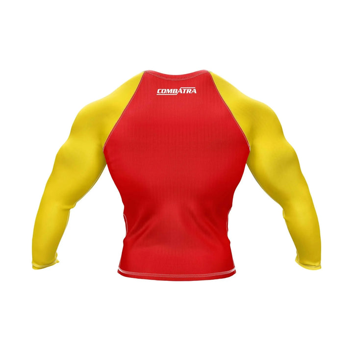 China Flag Compression Rash Guard - Patriotic Rashguards | Combatra