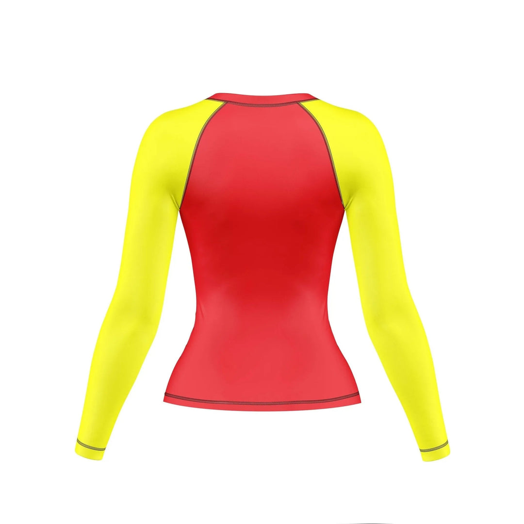China Flag Rashguard For Women - Premium Rashguards | Combatra