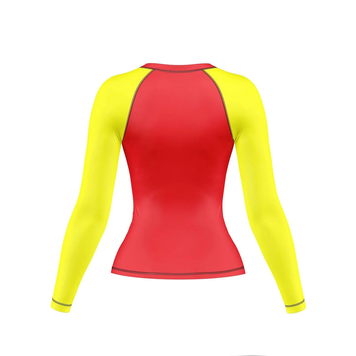 China Flag Rashguard For Women - Premium Rashguards | Combatra