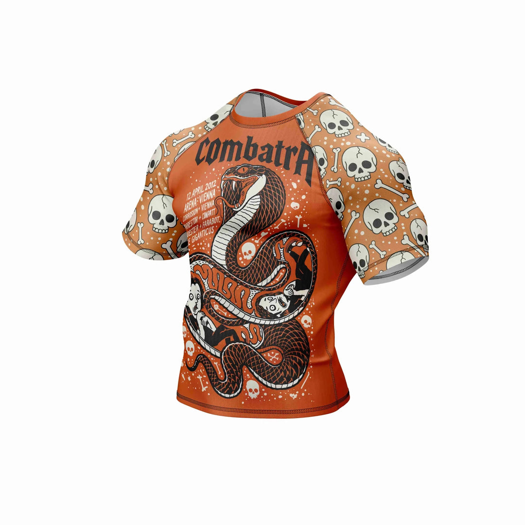 Cobra Skull Combat Compression Rash Guard - Premium Rashguards | Combatra