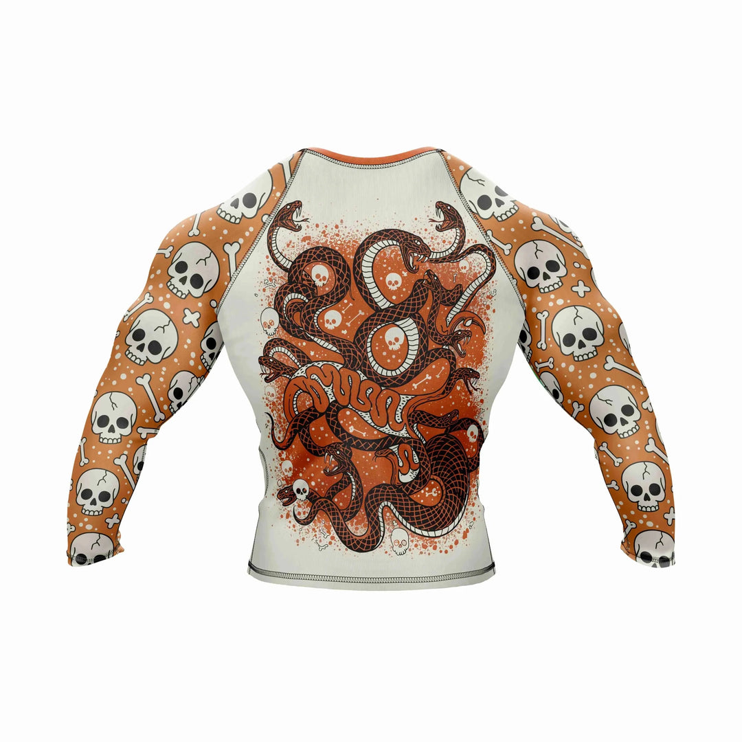 Cobra Skull Combat Compression Rash Guard - Premium Rashguards | Combatra