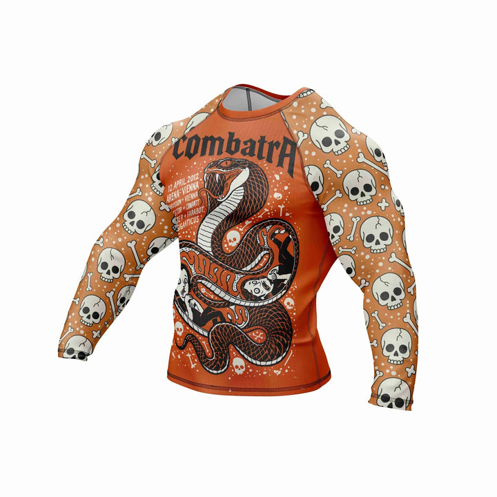 Cobra Skull Combat Compression Rash Guard - Premium Rashguards | Combatra
