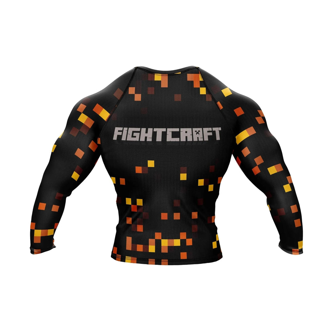 Combat Pixel Compression Rash Guard - Premium Rashguards | Combatra