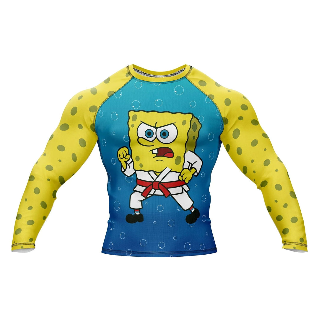 Combat Sponge Compression Rash Guard - Premium Rashguards | Combatra