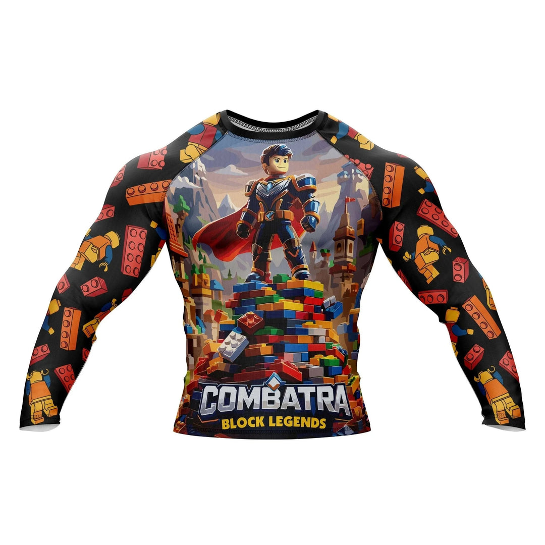 Combatra Block Legends Compression Rashguard - Premium Rashguards | Combatra