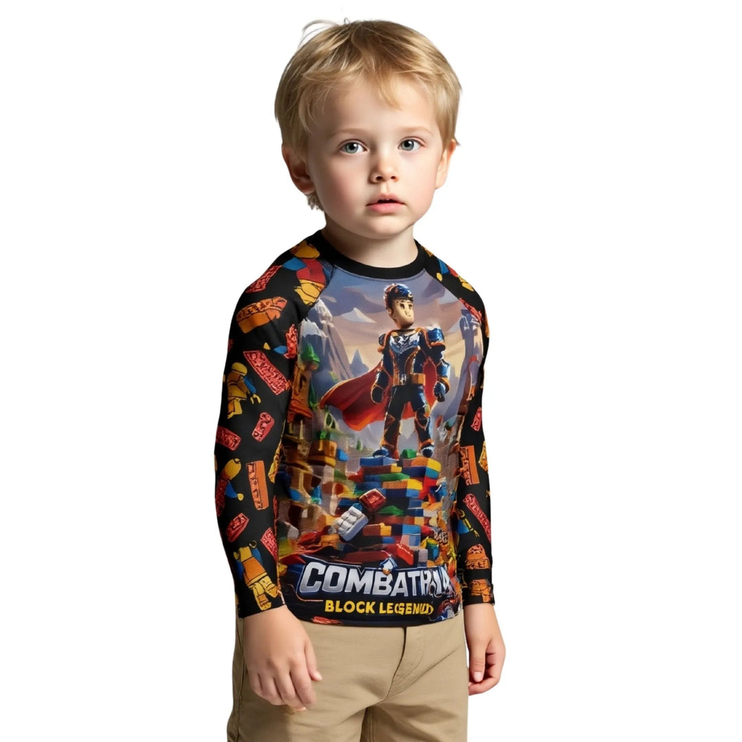 Combatra Block Legends Compression Rashguard - Premium Rashguards | Combatra