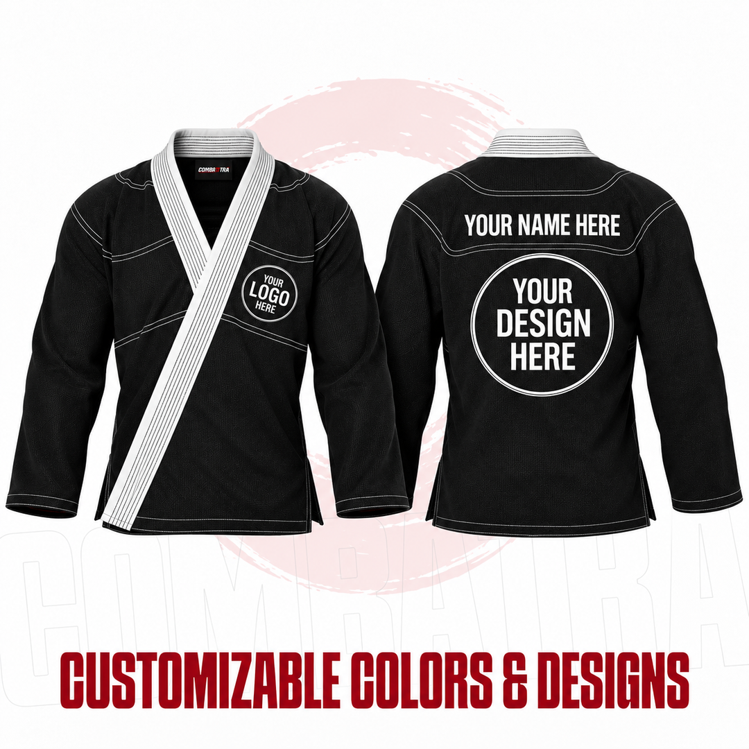 Combatra custom BJJ Gi jacket only, front and back