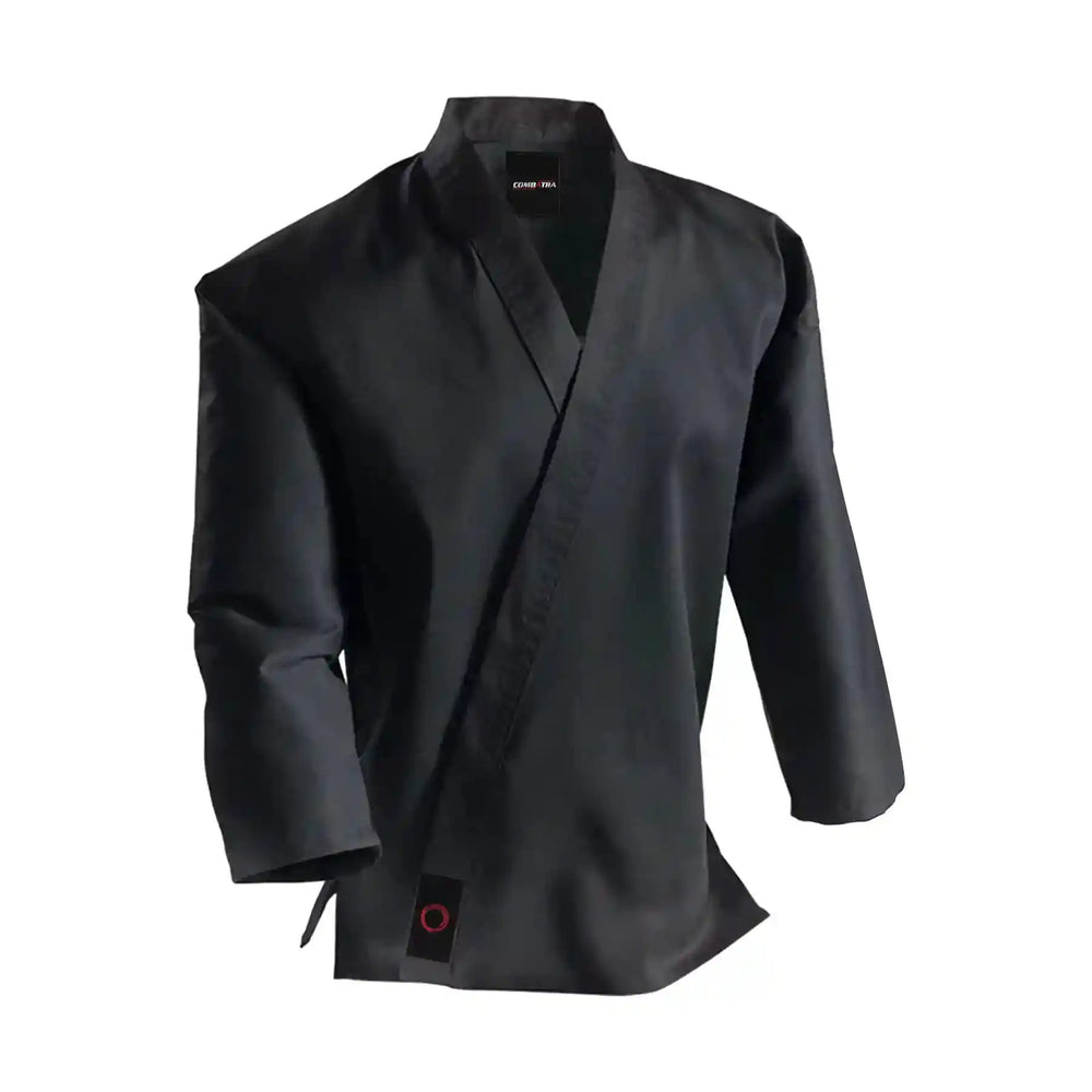 Combatra black karate uniform top