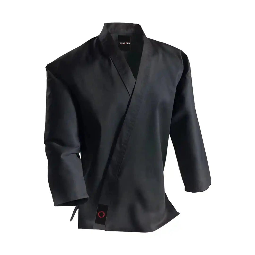 Combatra black karate uniform top