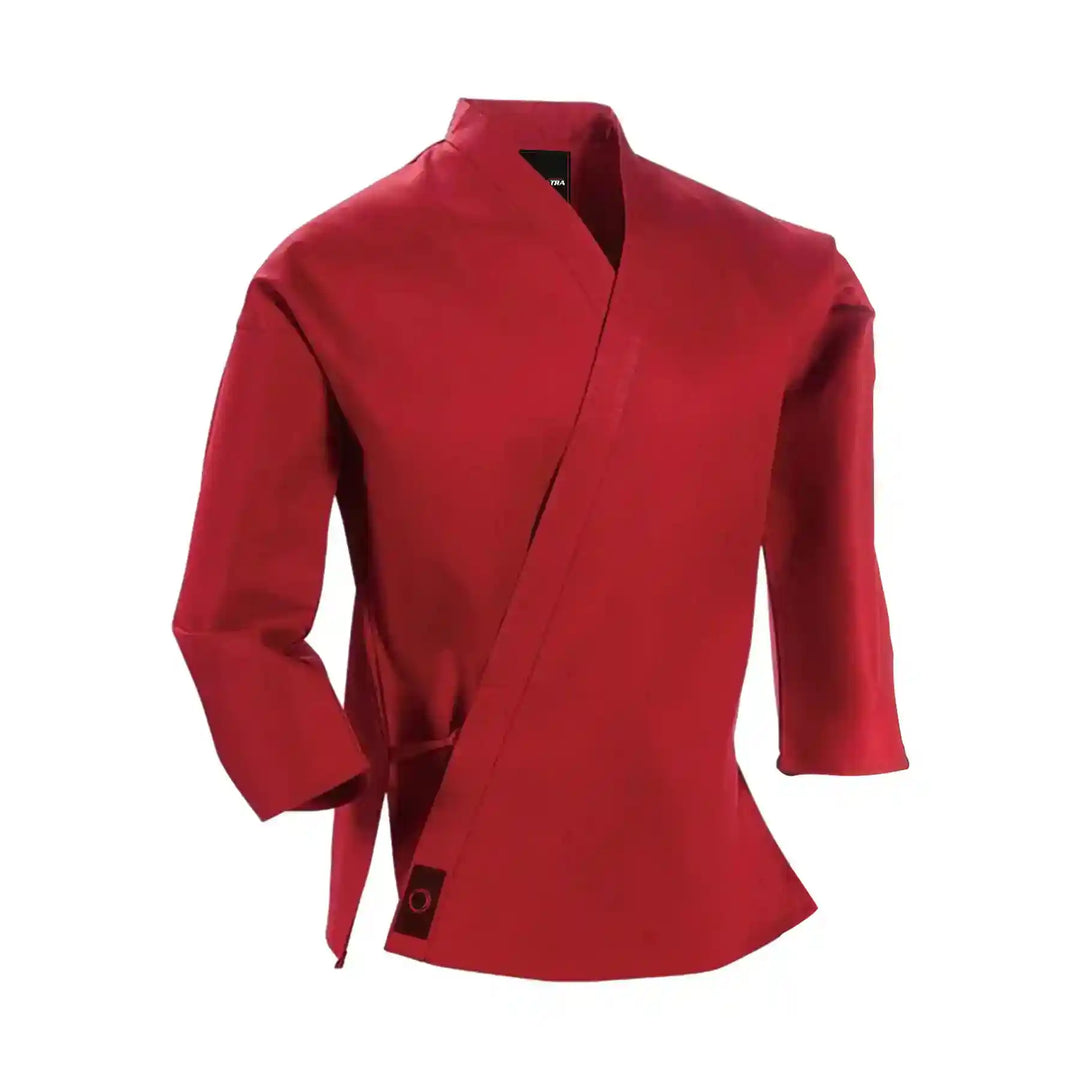 Combatra custom red karate uniform top