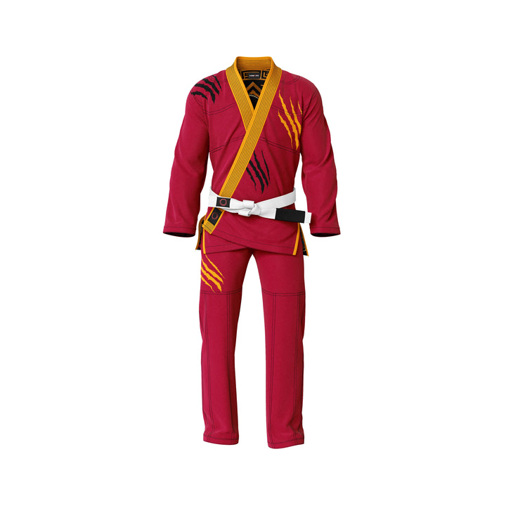 Crimson Strike Premium Brazilian Jiu-Jitsu Gi - Premium Gi | Combatra