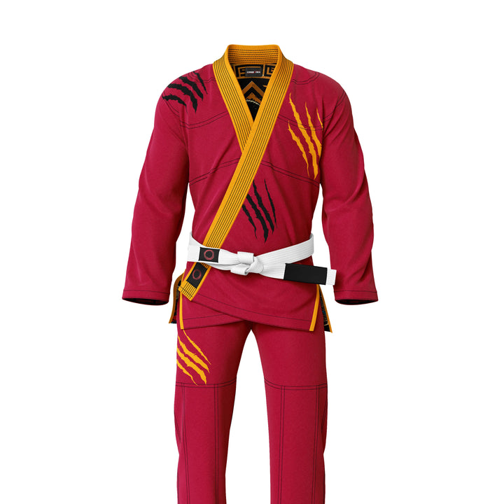 Crimson Strike Premium Brazilian Jiu-Jitsu Gi - Premium Gi | Combatra