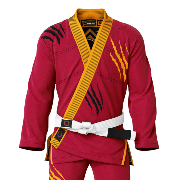 Crimson Strike Premium Brazilian Jiu-Jitsu Gi - Premium Gi | Combatra