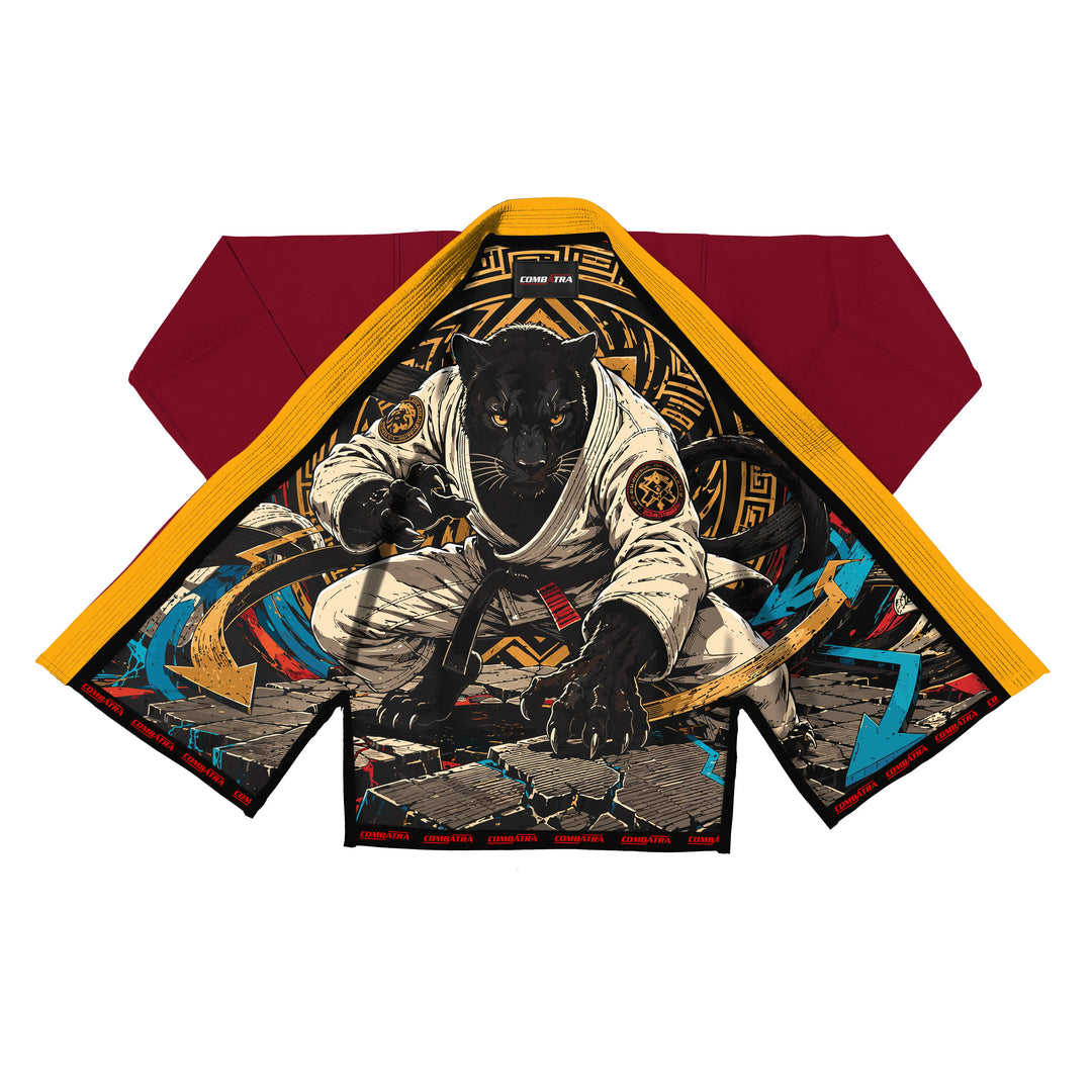 Crimson Strike Premium Brazilian Jiu-Jitsu Gi - Premium Gi | Combatra