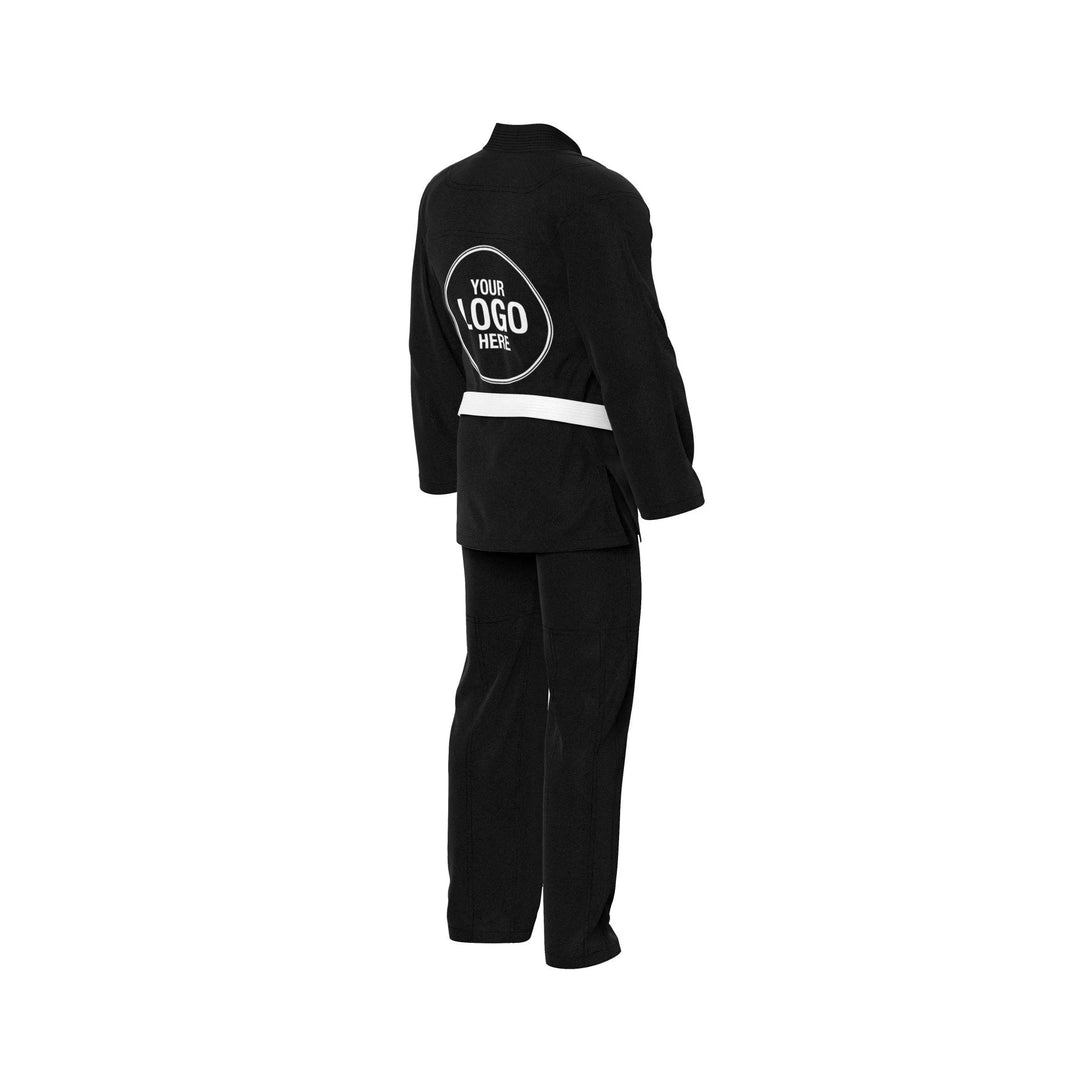 Custom Alpha Black Plain Brazilian Jiu Jitsu gi - Personalised Gi | Combatra