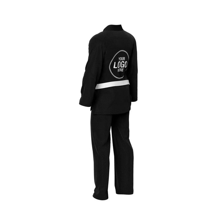 Custom Alpha Black Plain Brazilian Jiu Jitsu gi - Personalised Gi | Combatra
