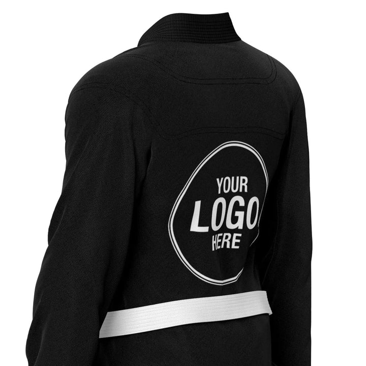 Custom Alpha Black Plain Brazilian Jiu Jitsu gi - Personalised Gi | Combatra