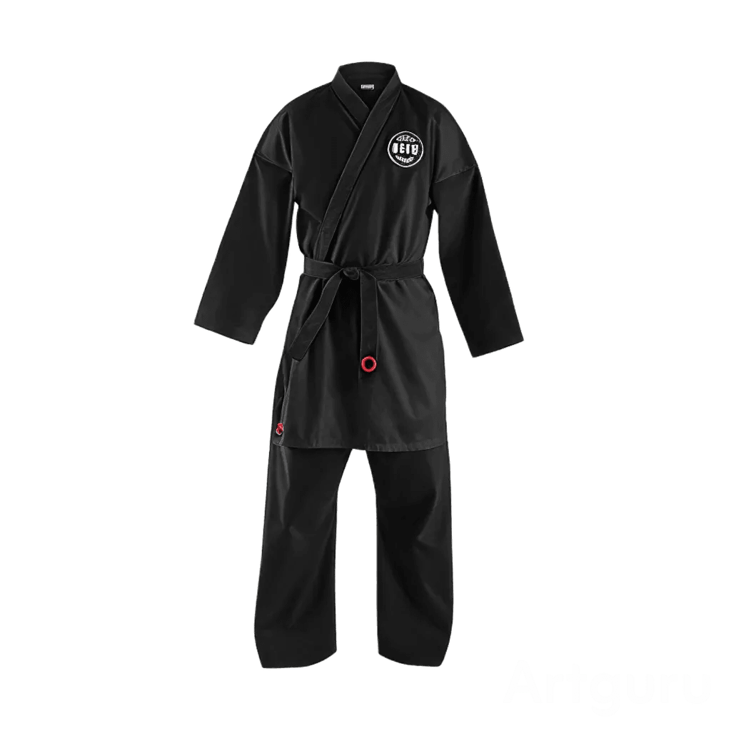 Custom Black 8 oz Lightweight Karate Uniform - Custom Karate Uniform | Combatra