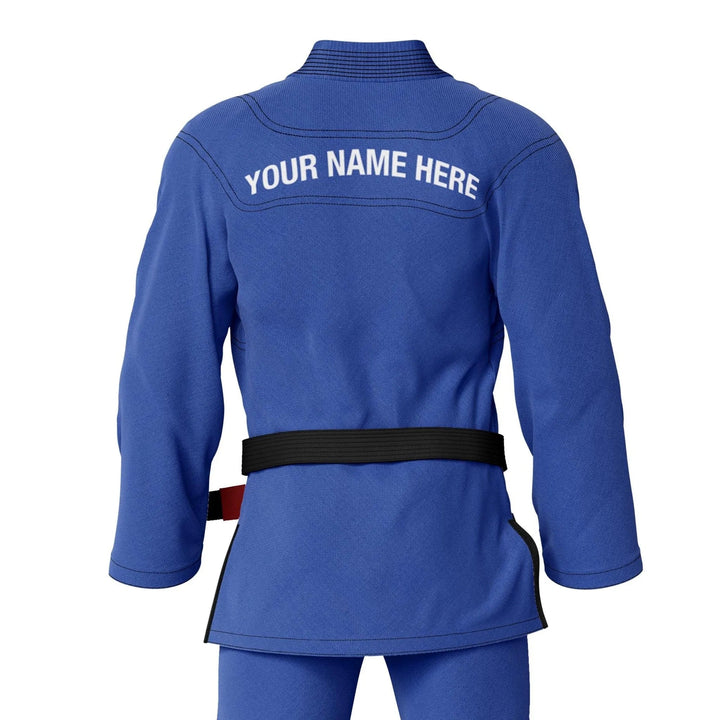 Custom Blue Brazilian Jiu Jitsu Gi - Personalised Gi | Combatra