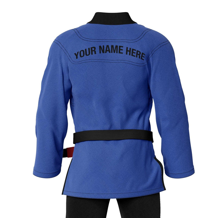 Custom Blue with Black Pant Brazilian Jiu JItsu gi - Personalised Gi | Combatra