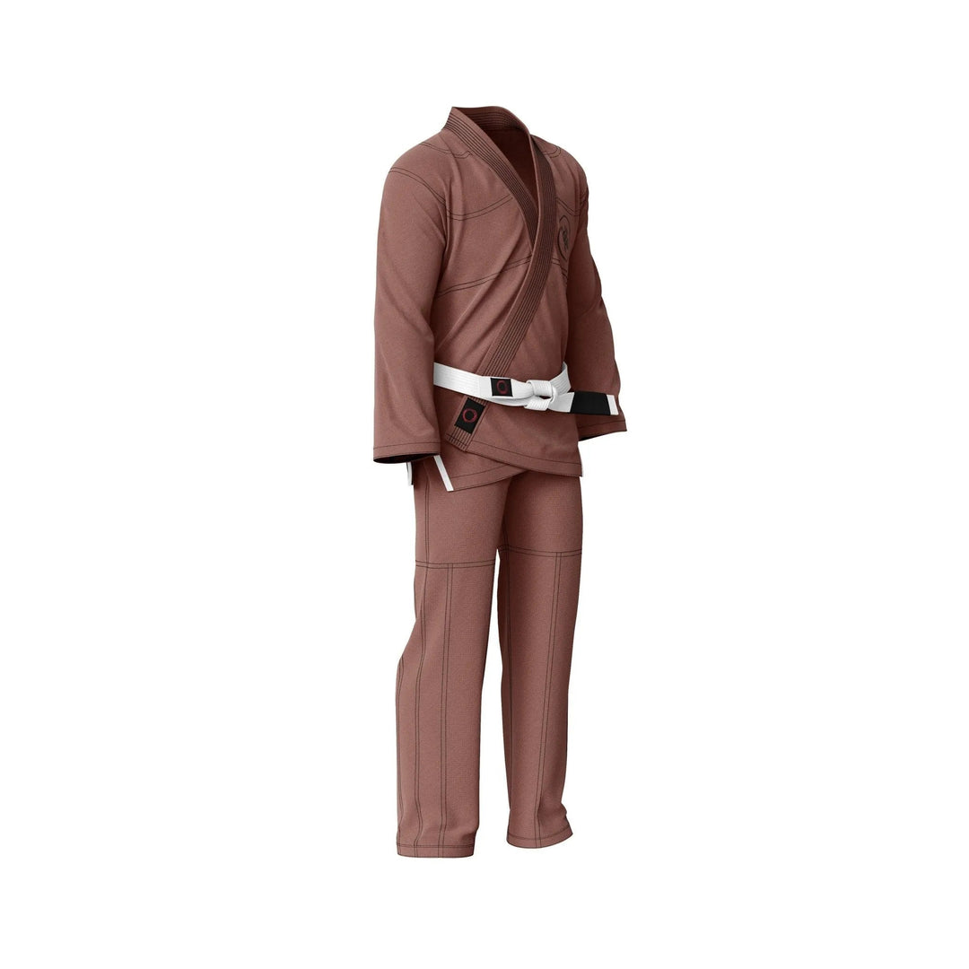 Custom Brown Brazilian Jiu JItsu gi - Personalised Gi | Combatra