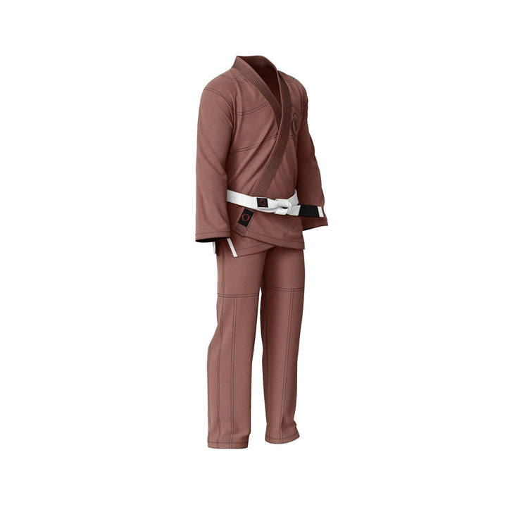 Custom Brown Brazilian Jiu JItsu gi - Personalised Gi | Combatra