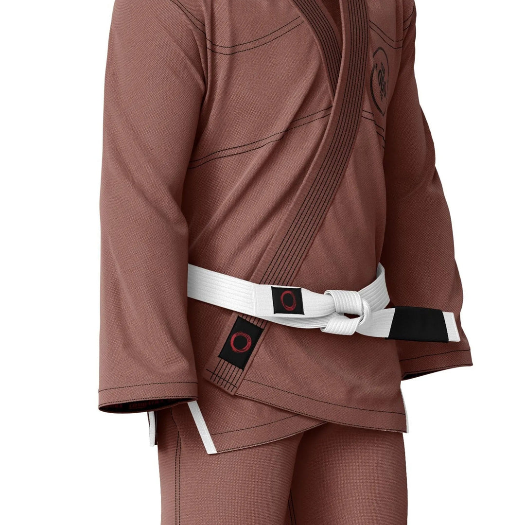 Custom Brown Brazilian Jiu JItsu gi - Personalised Gi | Combatra
