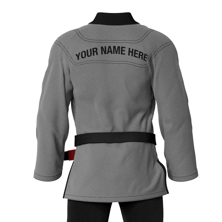 Custom Grey Brazilian Jiu Jitsu Gi - Personalised Gi | Combatra