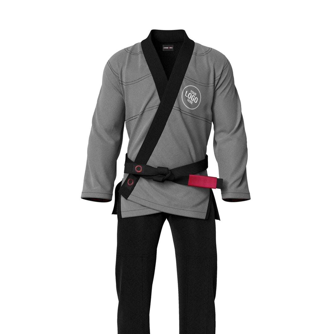 Custom Grey Brazilian Jiu Jitsu Gi - Personalised Gi | Combatra