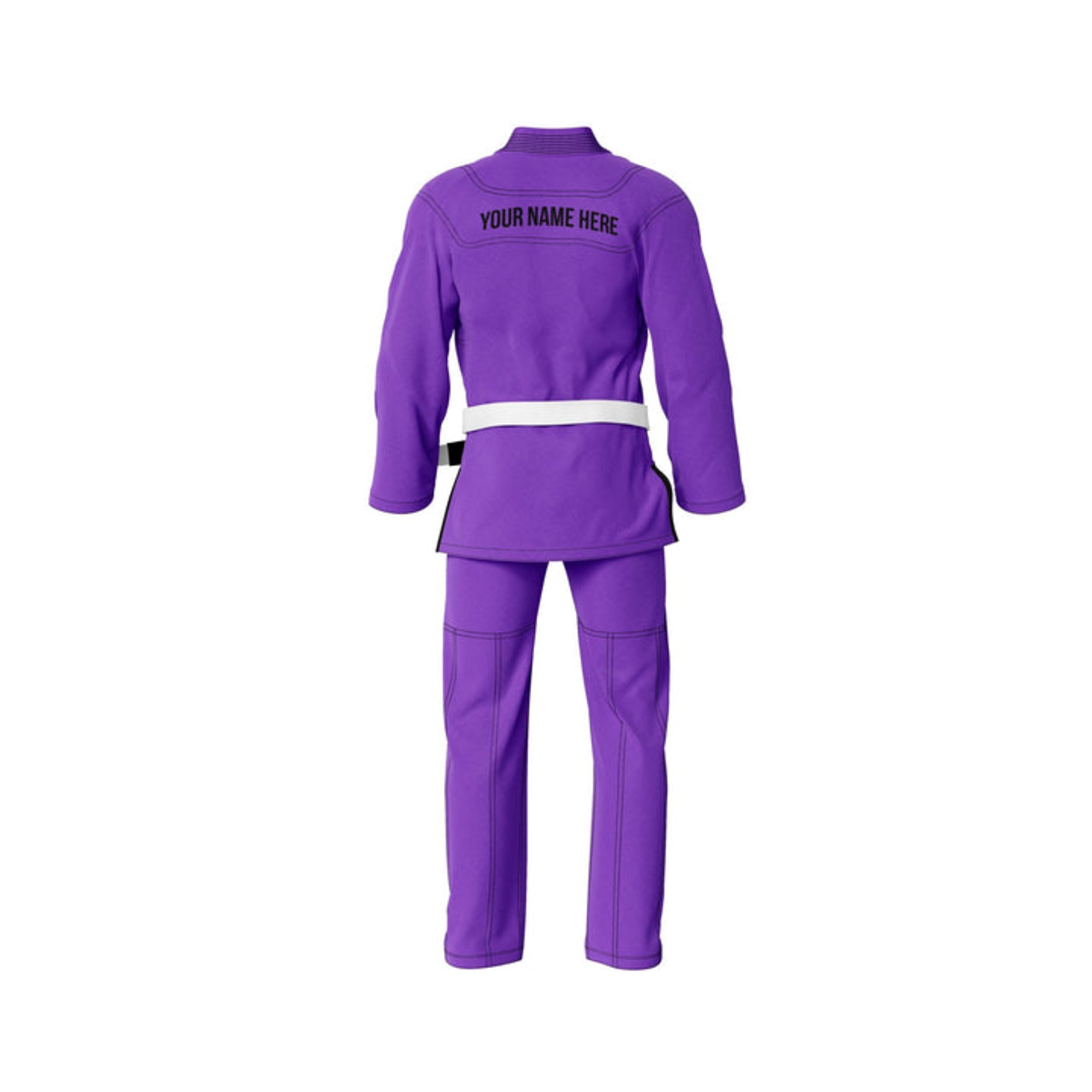 Custom Purple Brazilian Jiu Jitsu Gi